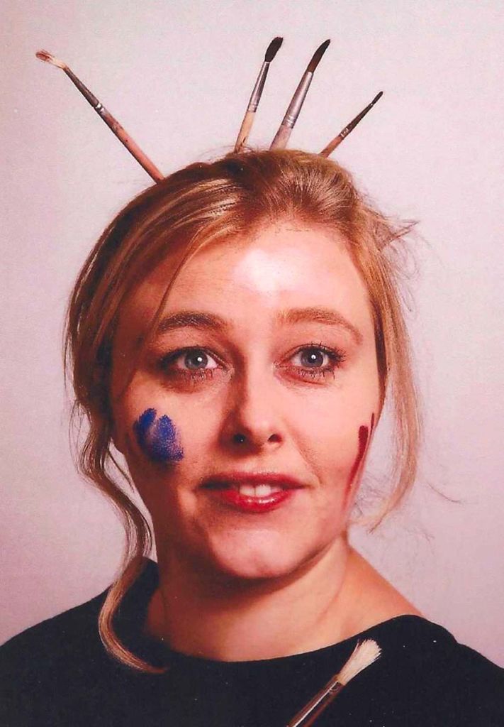 Delphine combe masque de peintre pour la simplicité l'invisible